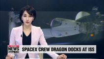 SpaceX Crew Dragon successfully docks at International Space Station