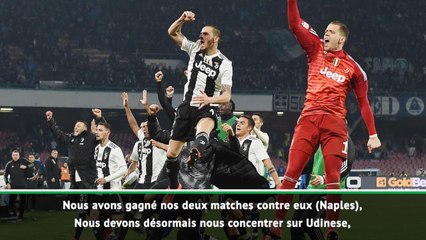 26e j. - Allegri ne veut pas s'enflammer sur la course au titre