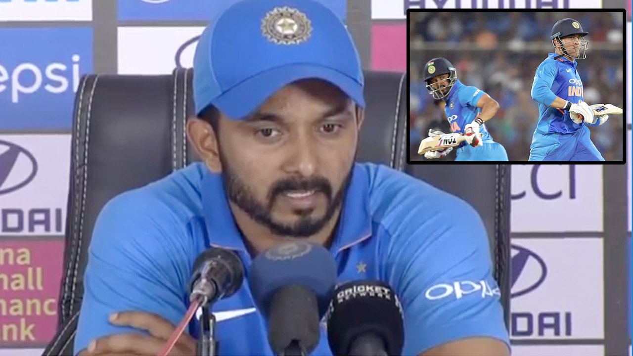 India Vs Ausatralia 2019,2nd ODI: MS Dhoni Prevents Us From Playing Reckless Shots,Says Kedar Jadhav