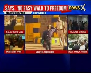 Sanjay Dutt speaks to NewsX exclusively says it not easy to walk to freedom