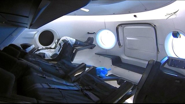 SpaceX's Crew Dragon capsule successfully docks with ISS