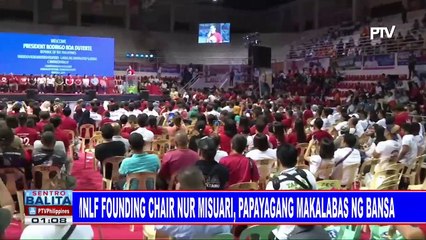 MNLF Founding Chair Nur Misuari, papayagang makalabas ng bansa