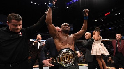 Nigeria's Kamaru Usman wins historic UFC title