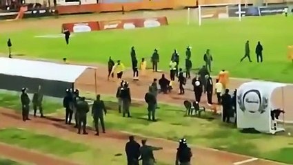 أعمال شغب في مباراة بين "الجيش - الوحدة".. وشتائم بذيئة تطال (إبراهيم عالمة) (فيديو)