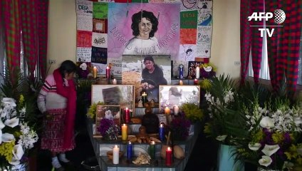 Cientos de personas exigen justicia para ambientalista Cáceres