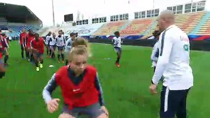 Equipe de France Féminine : séance de vivacité avant le match I FFF 2019