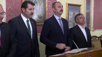 Bakan Gül, Sivas Valiliğini ziyaret etti