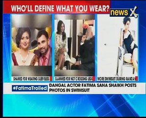 You aren’t a Muslim 'Dangal' girl Fatima Sana Shaikh trolled for wearing swimsuit