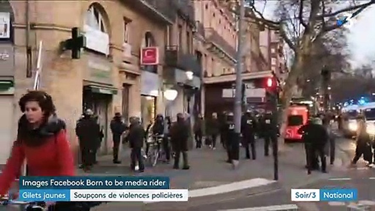 "Gilets jaunes" : soupçons de violences policières à Toulouse