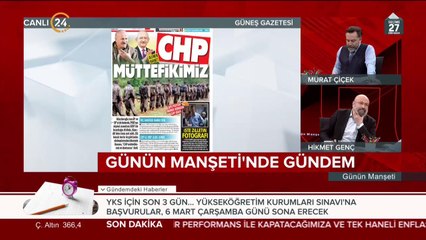 Terör örgütü PKK'nın elebaşı Karasu, CHP'yi destekledi