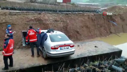 Siirt’e araç sulama kanalına uçtu: 1 ölü