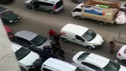 Başkent'te sürücülerin korna tartışması meydan savaşına dönüştü