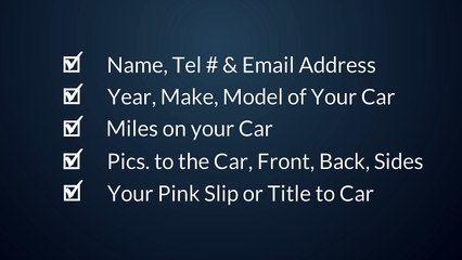 Online Car Title Loans Stockton CA | 209-888-0300