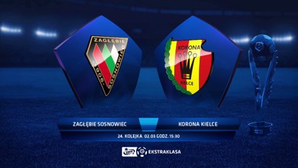 Zagłębie Sosnowiec 4:1 Korona Kielce - Matchweek 24: HIGHLIGHTS