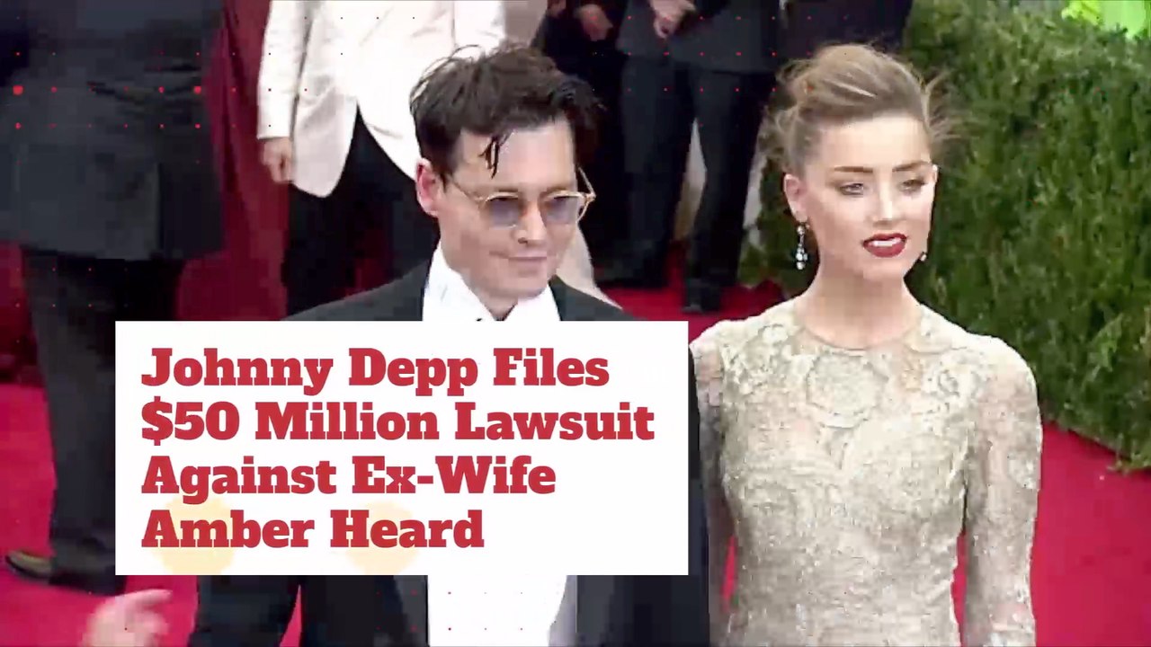 Johnny Depp Sues His Ex For 50 Million