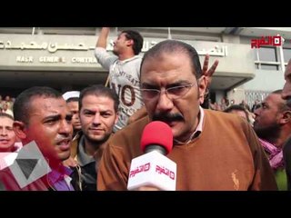 اتفرج| عمال «حسن علام» يواصلون الاعتصام..رافعين شعار:«ارحل يافاشل»