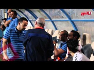 حوار ساخن بين فيريرا وكهربا بعد خروجة من الملعب