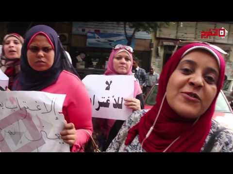 وقفة احتجاجية للمعلمين المغتربين أمام مجلس الوزراء يطالبوا بإعادة توزيعهم