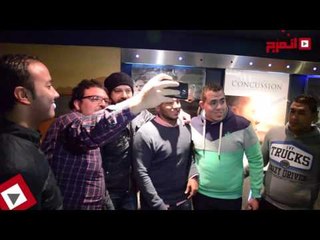 اتفرج | عمرو يوسف يشارك جمهوره في العرض الخاص لـ«كدبة كل يوم»