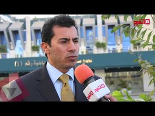 اتفرج| المركز الأوليمبي بالمعادي يستعد لإستقبال الرئيس السيسي