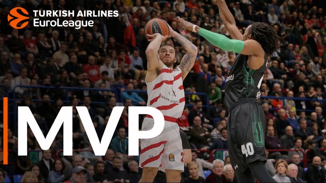 Turkish Airlines EuroLeague MVP for February: Mike James, AX Armani Exchange Olimpia Milan