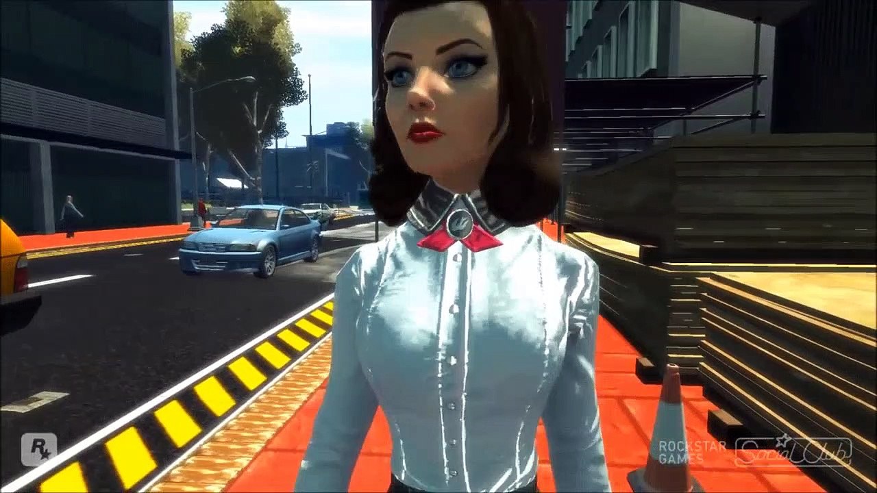 GRAND THEFT AUTO IV: ELIZABETH BIOSHOCK INFINITE BURIAL AT SEA