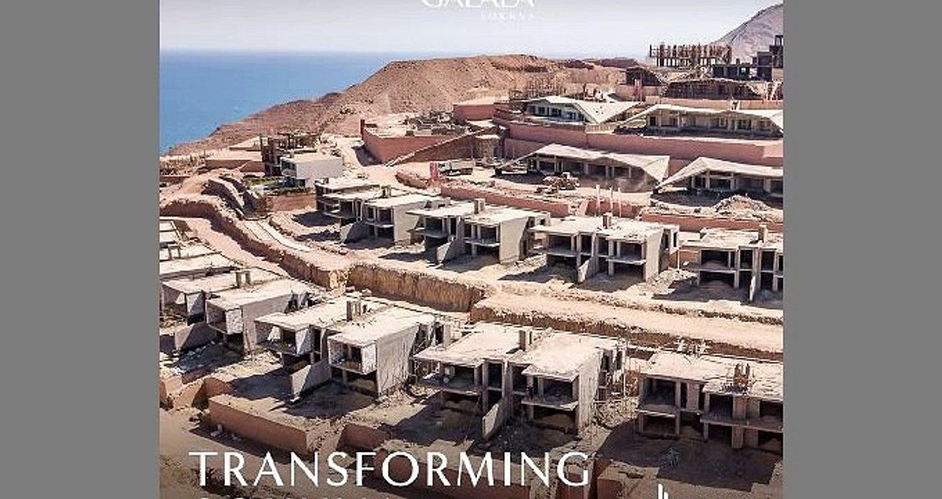 Chalet Duplex Ground with Full Sea View in IL Monte Galala Ain Sokhna