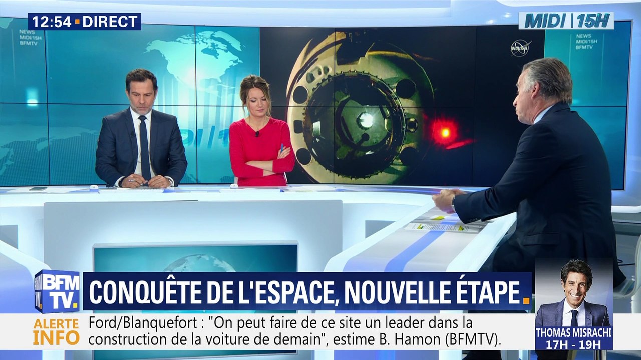 La capsule Dragon s’est amarrée à la station orbitale internationale ISS