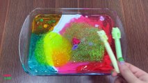 MIXING RANDOM THINGS INTO HOMEMADE SLIME || RELAXING WITH RAINBOW CIRCLE || MOST SATISFYING SLIME