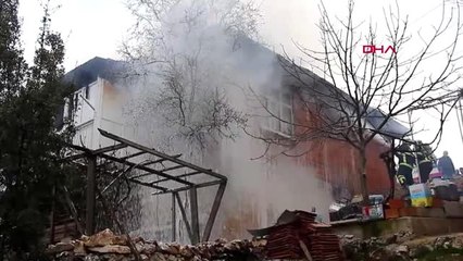 Burdur Tek Katlı Ev Yangında Kül Oldu