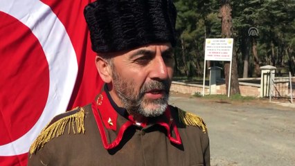 Şehitler için İstanbul'dan Çanakkale'ye yürüyor -TEKİRDAĞ