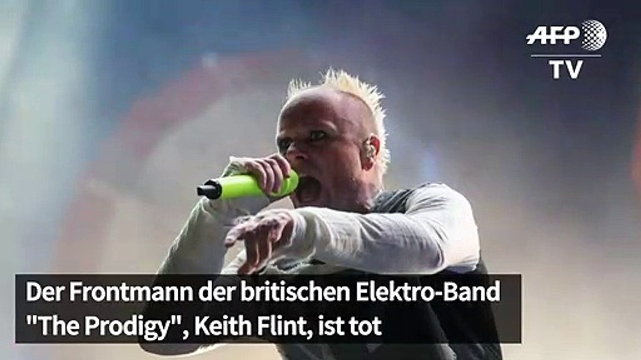 Prodigy-Frontmann Keith Flint gestorben