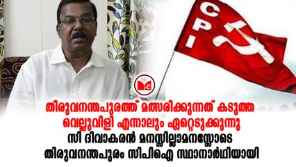 നാലു മണ്ഡലങ്ങളിൽ സ്ഥാനാർഥികളെ തീരുമാനിച്ച് സിപിഐ
