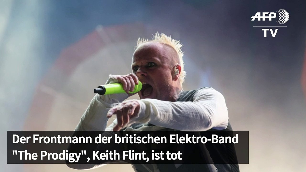 Prodigy-Frontmann Keith Flint gestorben