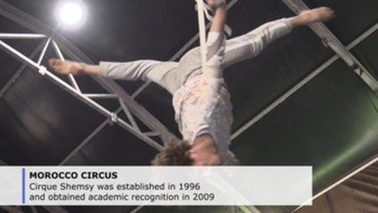 Circus school brings hope to Morocco's street children