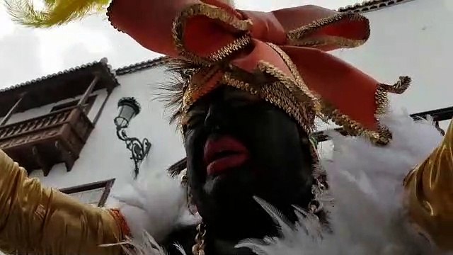 La Negra Tomasa saluda a los lectores de DIARIO DE AVISOS