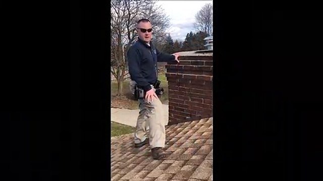 Home Inspector Found Defects During Roof Chimney Inspection