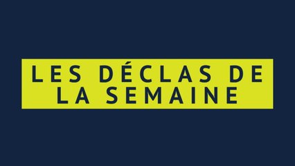 27e j. - Les déclas du week-end