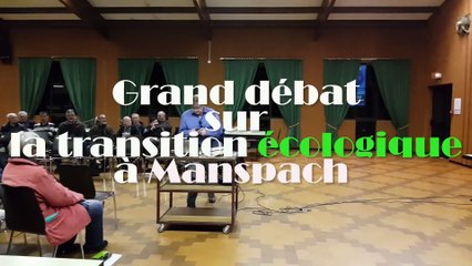 Manspach : Grand Débat sur la transition écologique