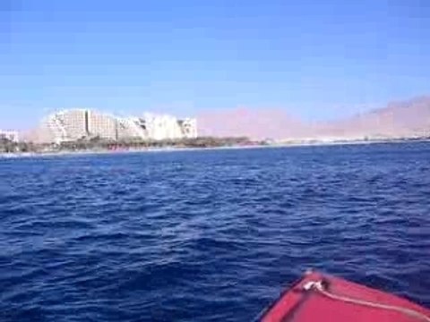 binou en promenade en bateau a eilat