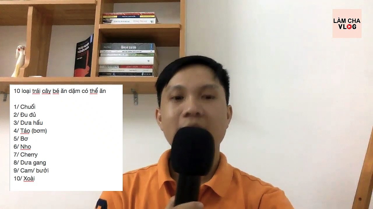 10 Loại Trái Cây Cho Trẻ Ăn Dặm từ tháng thứ 6, thứ 7