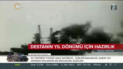 Çanakkale destanının 104'üncü yıl dönümü için hazırlık çalışmaları