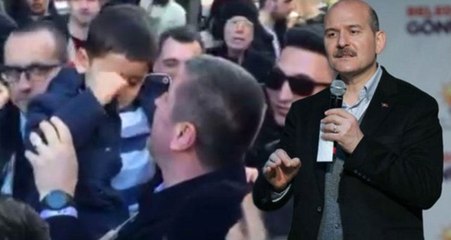 Araçta Kilitli Kalan Minik Çocuk Bakan Soylu'nun Girişimiyle Kurtarıldı