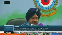 Fuerza aérea india califica de exitoso ataque a territorio Pakistaní