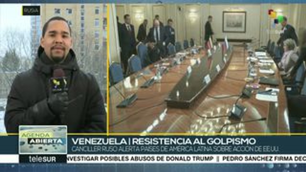 Rusia rechaza categoricamente intervención militar en Venezuela