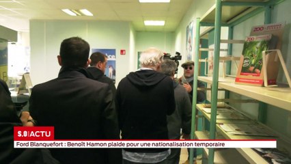 Ford Blanquefort : Benoît Hamon plaide pour une nationalisation temporaire