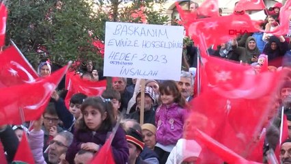 İstanbul Binali Yıldırım Seçim Çalışmalarını Büyükçekmece'de Sürdürdü