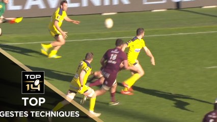 TOP 14 - Top gestes techniques fevrier – Saison 2018-2019
