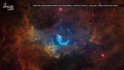 Massive Space Bubbles Play Cosmic Pinball with Energetic Particles