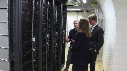 A Paris, un abri antiatomique transformé en "data bunker"
